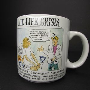 Mid Life Crisis Coffee Mug You're Pregnant